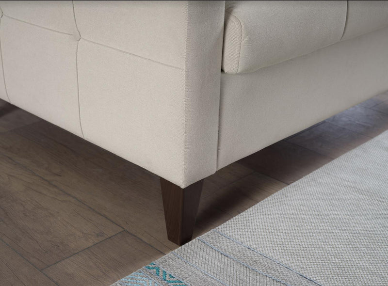 Chair And A Half (Zigana (Cream) - DMV FurnitureLiving Room Chair