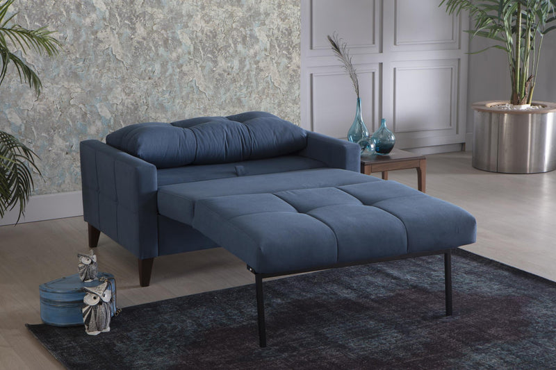 Chair And A Half (Zigana Indigo Blue) - DMV FurnitureLiving Room Chair