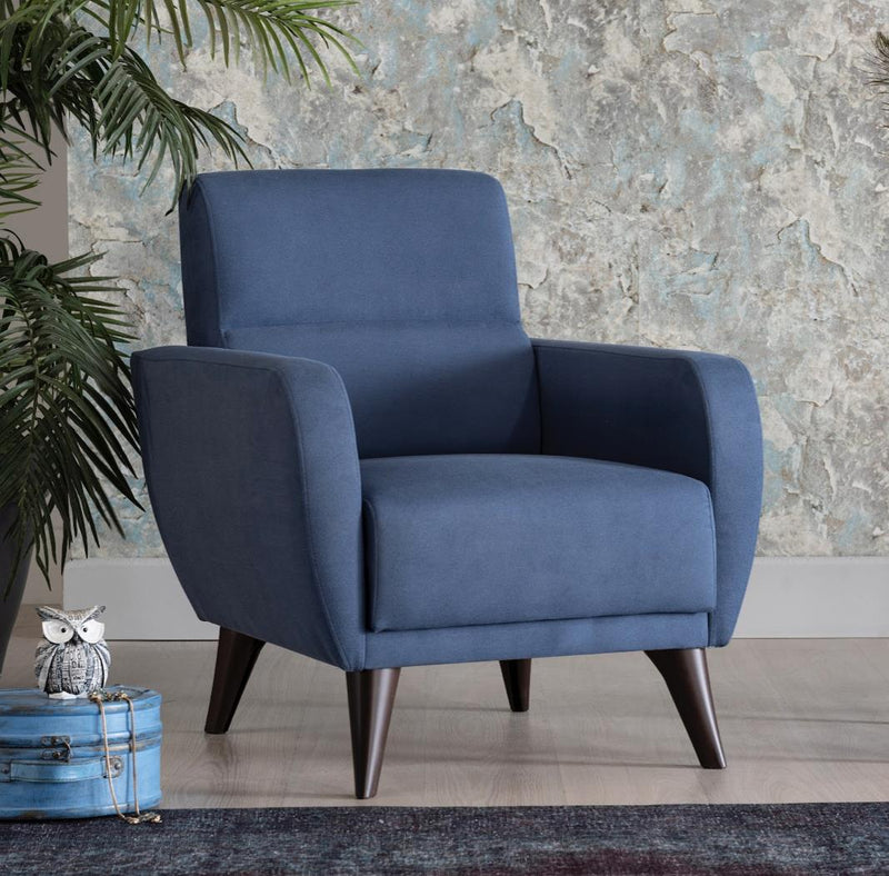 Chair In A Box - Flexy W/Storage (Zigana Indigo Blue) - DMV FurnitureLiving Room Chair
