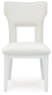 Chalanna White Dining Chair, Set of 2 - D822-01