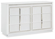 Chalanna White Dresser - B822-31