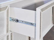 Chalanna White Upholstered Panel Storage Bedroom Set - DMV FurnitureBedroom Set