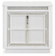 Chalanna White Upholstered Panel Storage Bedroom Set - DMV FurnitureBedroom Set