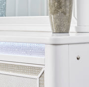Chalanna White Upholstered Panel Storage Bedroom Set - DMV FurnitureBedroom Set