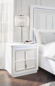 Chalanna White Upholstered Panel Storage Bedroom Set - DMV FurnitureBedroom Set