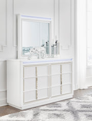 Chalanna White Upholstered Panel Storage Bedroom Set - DMV FurnitureBedroom Set