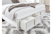Chalanna White Upholstered Panel Storage Bedroom Set - DMV FurnitureBedroom Set