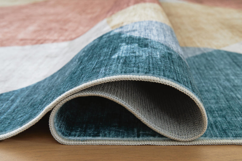 Chanleigh Multi Washable 7'6" x 9'6" Area Rug - R407371