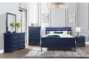 Charlie Blue Chest With Led - DMV FurnitureChest