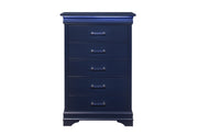 Charlie Blue Chest With Led - DMV FurnitureChest