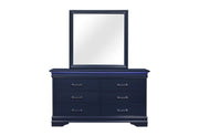 Charlie Blue Mirror - CHARLIE-BLUE-MR - DMV Furniture