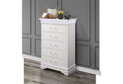 Charlie White Chest With Led - DMV FurnitureChest