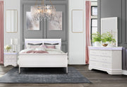 Charlie White Dresser With Led - DMV FurnitureDresser