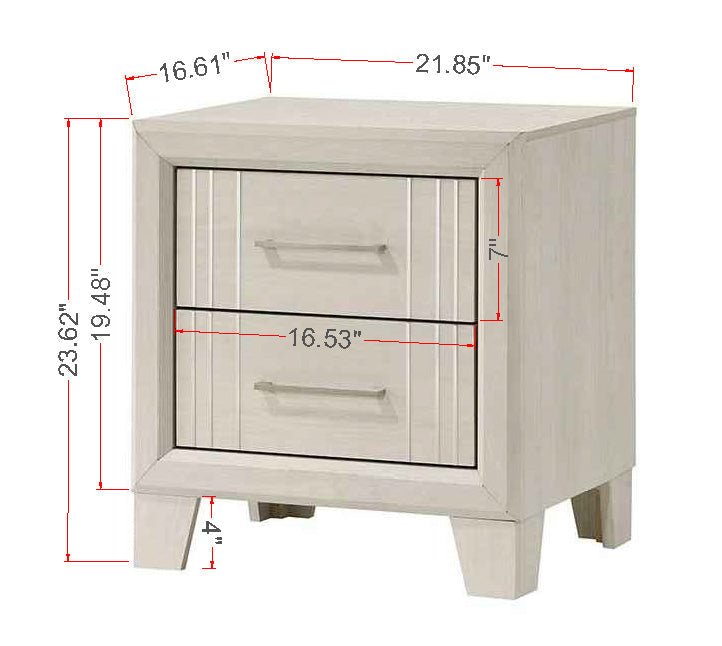 Charlie White Panel Bedroom Set - DMV FurnitureBedroom Set