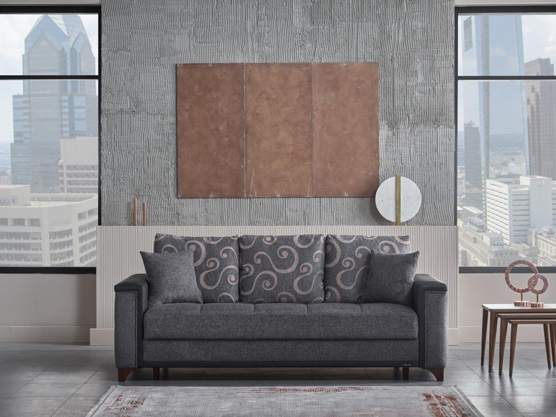 Charlotte Beatto Anthracite Living Room Set