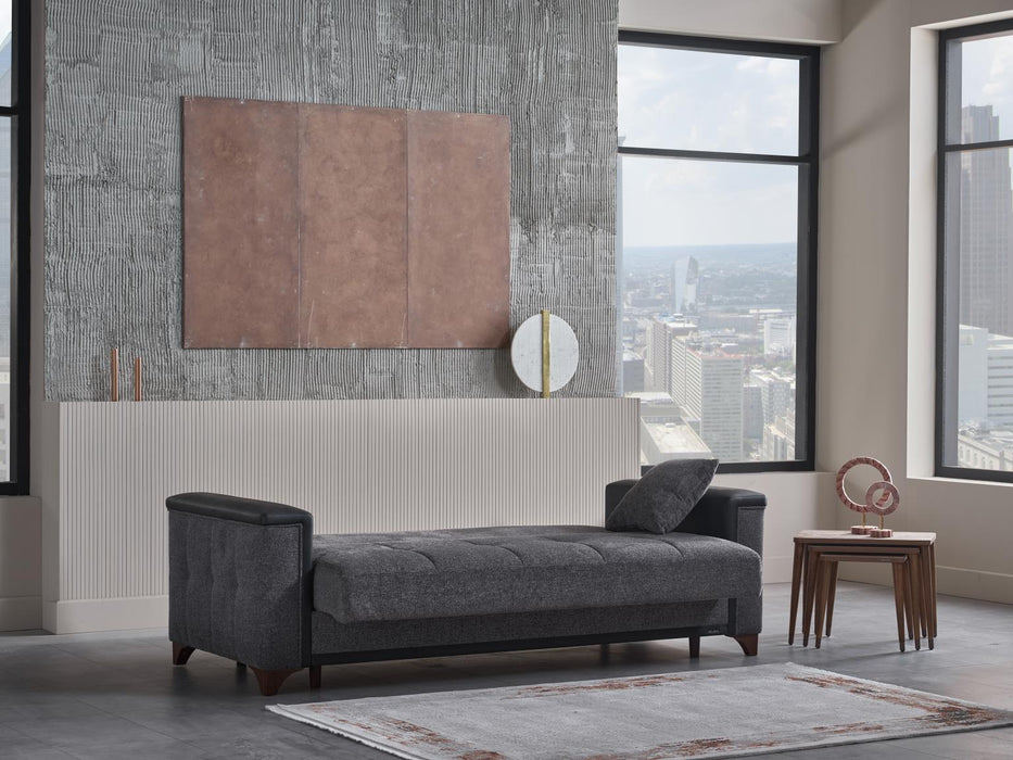 Charlotte Beatto Anthracite Living Room Set