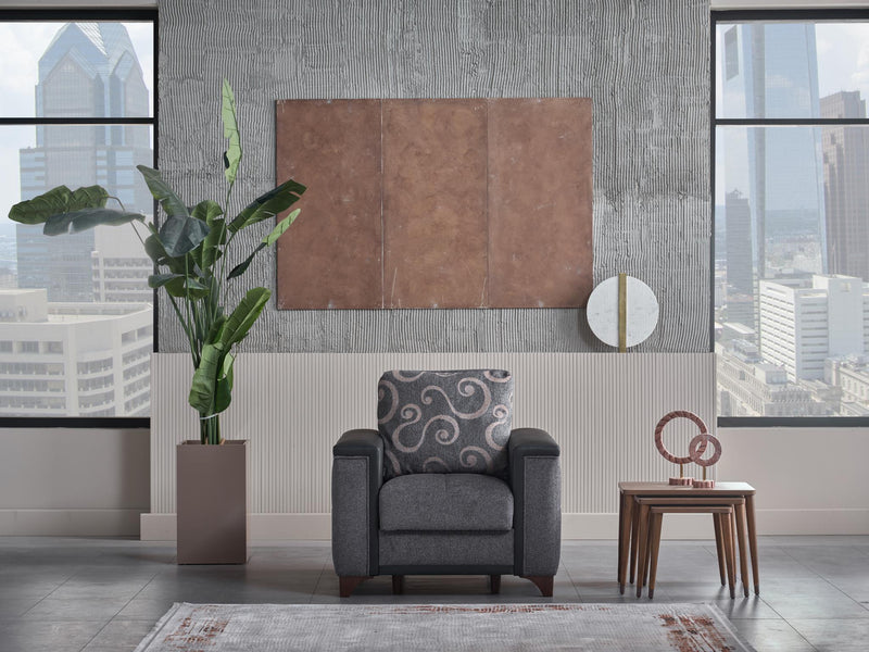 Charlotte Armchair (Dupont Anthracite) N - 20CRT1E00400004
