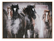 Chaseburn Brown/Black/White Wall Art - A8000380