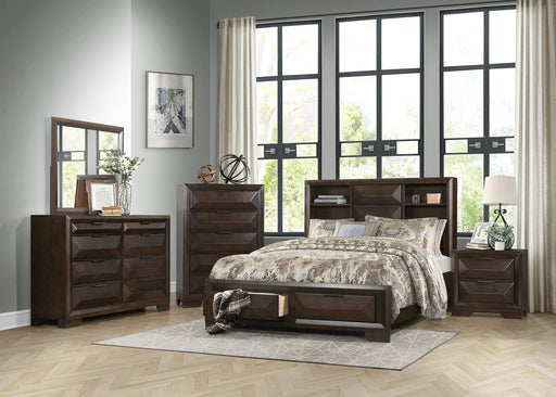 Chesky Bookcase Storage Platform Bedroom Set - DMV FurnitureBedroom Set