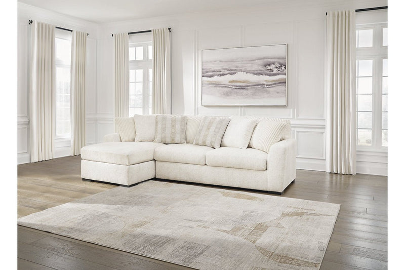 Chessington Ivory 2 - Piece LAF Chaise Sectional - DMV FurnitureSectional
