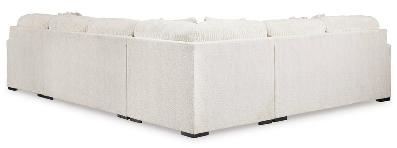 Chessington Ivory 4 - Piece RAF Chaise Sectional - DMV FurnitureSectional