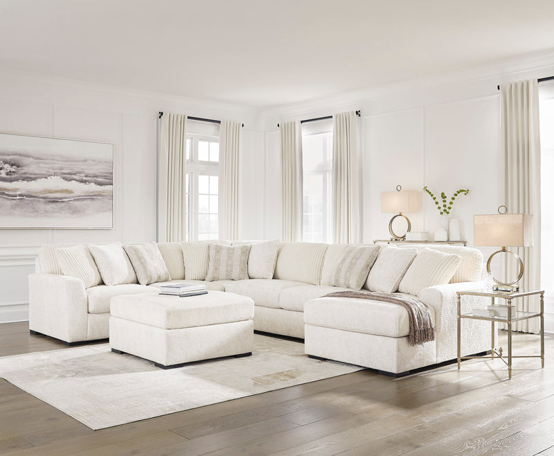 Chessington Ivory 4 - Piece RAF Chaise Sectional - DMV FurnitureSectional