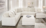 Chessington Ivory 4 - Piece RAF Chaise Sectional - DMV FurnitureSectional