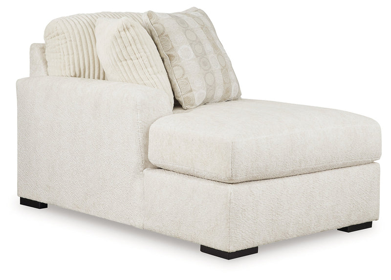 Chessington Ivory Left-Arm Facing Corner Chaise - 6190416