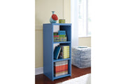 Chevron Blue Pouf - A1000445 - DMV Furniture