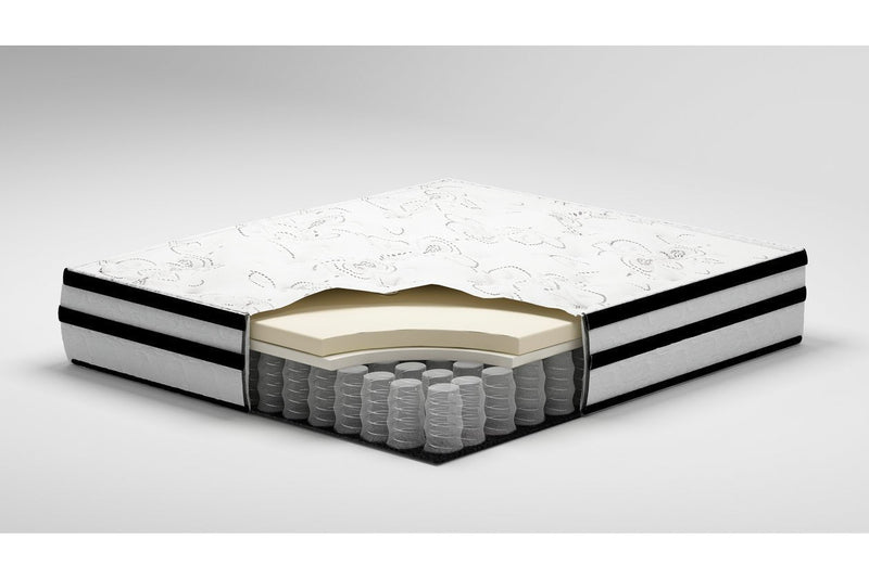Chime 10 Inch Hybrid White Twin Mattress in a Box - DMV FurnitureTwin Mattress