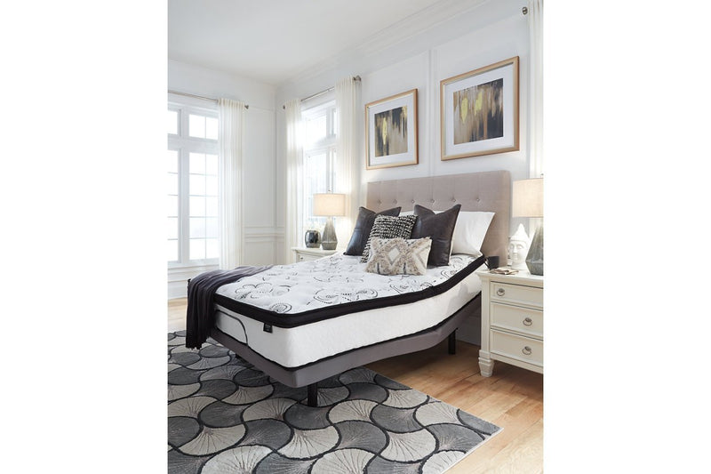 Chime 12 Inch Hybrid White Queen Mattress in a Box - DMV FurnitureQueen Mattress