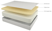 Chime 12 Inch Memory Foam California King Mattress in a Box - DMV FurnitureCalifornia King Mattress