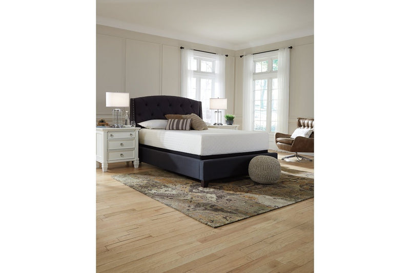 Chime 12 Inch Memory Foam White King Mattress in a Box - DMV FurnitureKing Mattress