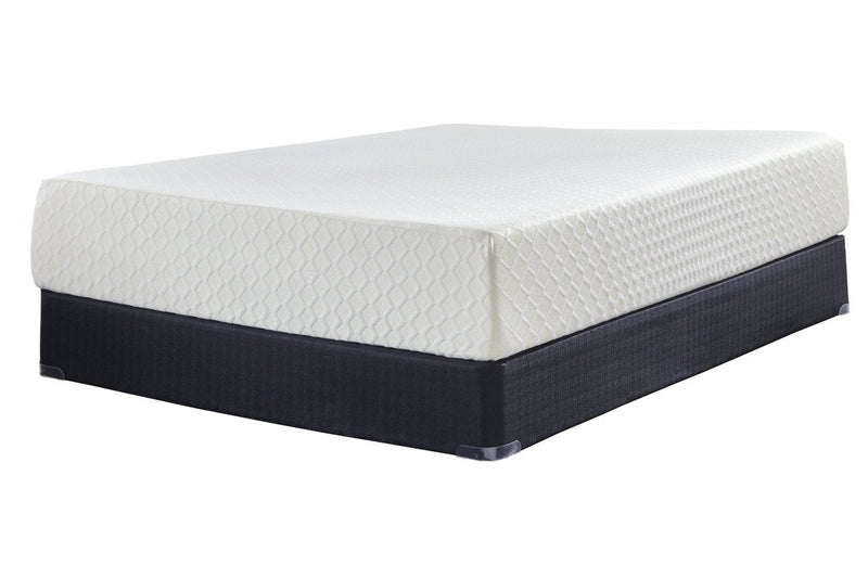 Chime 12 Inch Memory Foam White Queen Mattress in a Box - DMV FurnitureQueen Mattress