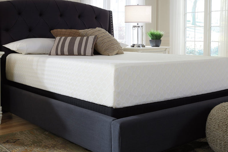 Chime 12 Inch Memory Foam White Queen Mattress in a Box - DMV FurnitureQueen Mattress