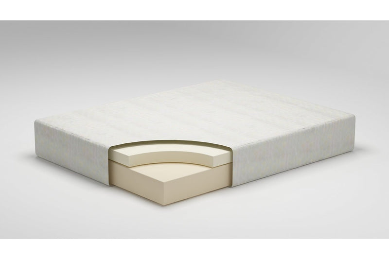 Chime 12 Inch Memory Foam White Queen Mattress in a Box - DMV FurnitureQueen Mattress