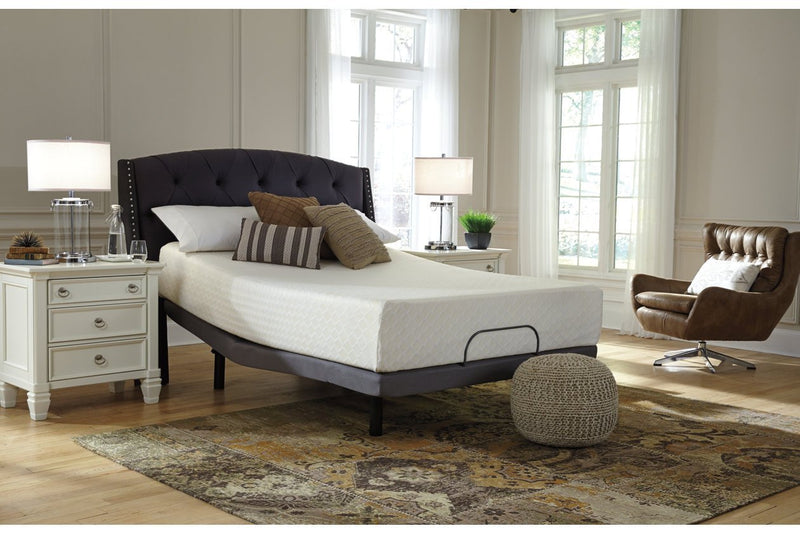 Chime 12 Inch Memory Foam White Queen Mattress in a Box - DMV FurnitureQueen Mattress