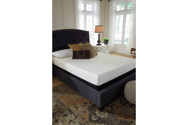 Chime 8 Inch Memory Foam White Full Mattress in a Box - DMV FurnitureFull Mattress