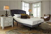 Chime 8 Inch Memory Foam White King Mattress in a Box - DMV FurnitureKing Mattress