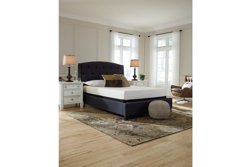 Chime 8 Inch Memory Foam White King Mattress in a Box - DMV FurnitureKing Mattress