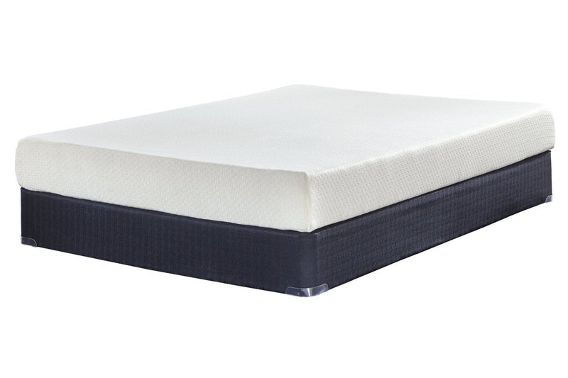 Chime 8 Inch Memory Foam White Queen Mattress in a Box - DMV FurnitureQueen Mattress