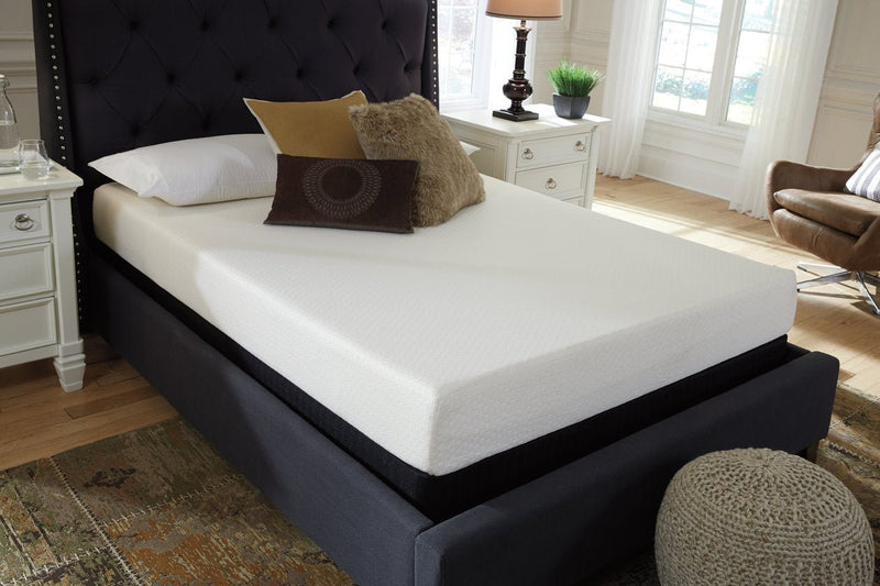 Chime 8 Inch Memory Foam White Twin Mattress in a Box - DMV FurnitureTwin Mattress