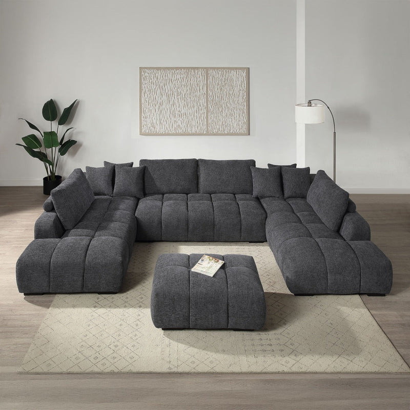 Chosen Sectional Sofa w/6 Pillows - LV02840