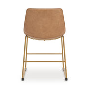 Ciabori Toast/Gold Dining Chair, Set of 2 - PCD373-03
