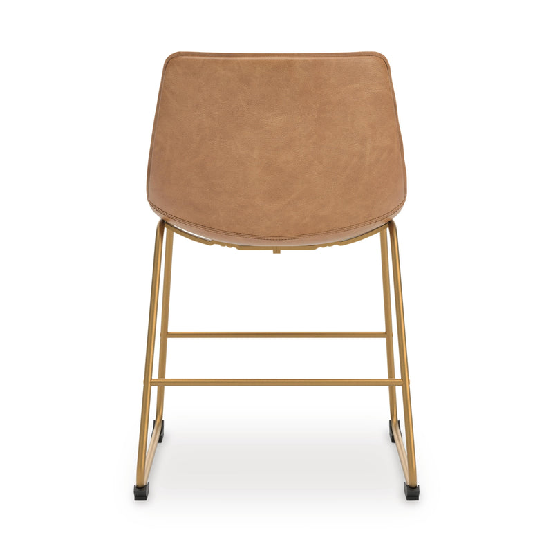 Ciabori Toast/Gold Dining Chair, Set of 2 - PCD373-03