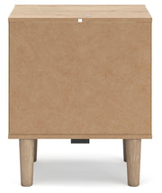 Cielden California King Upholstered Bed with Roll Slats, Dresser and Nightstand in Soft Gray - PKG022926