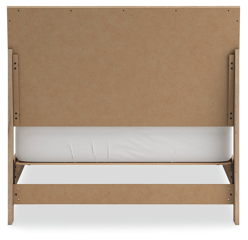 Cielden Full Panel Bed with Dresser and Nightstand in Two-tone - PKG020443