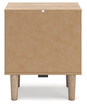 Cielden Full Panel Headboard with Dresser and Nightstand in Two-tone - PKG020444