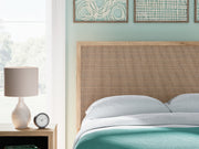 Cielden Full Panel Headboard with Dresser and Nightstand in Two-tone - PKG020444