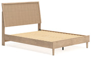 Cielden Queen Panel Bed with Dresser and 2 Nightstands in Two-tone - PKG018917